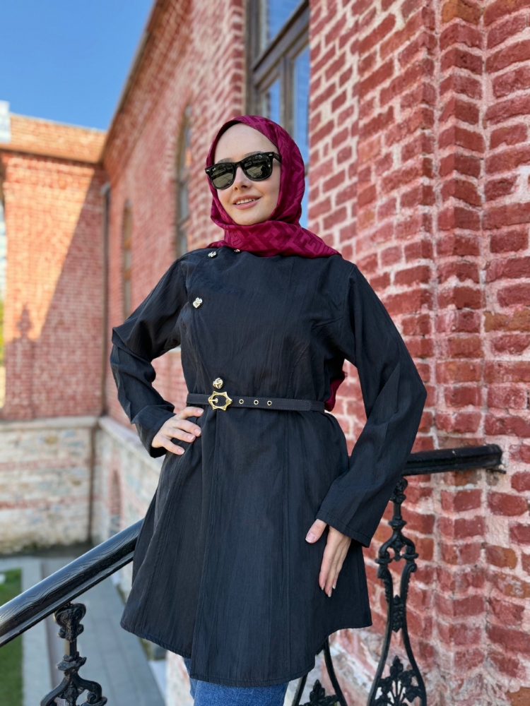 Resim 6524 Nubuk Kemerli Tunik