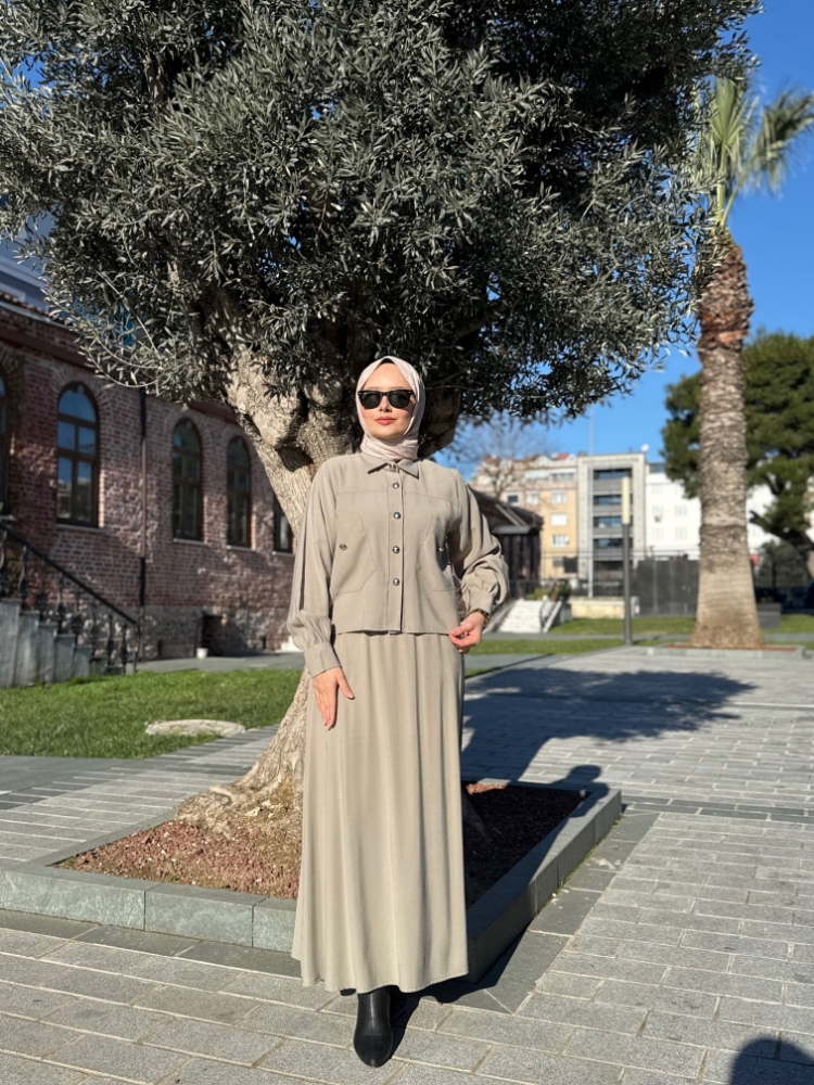 Resim 6511 Diagonal Cepli Etek Takım