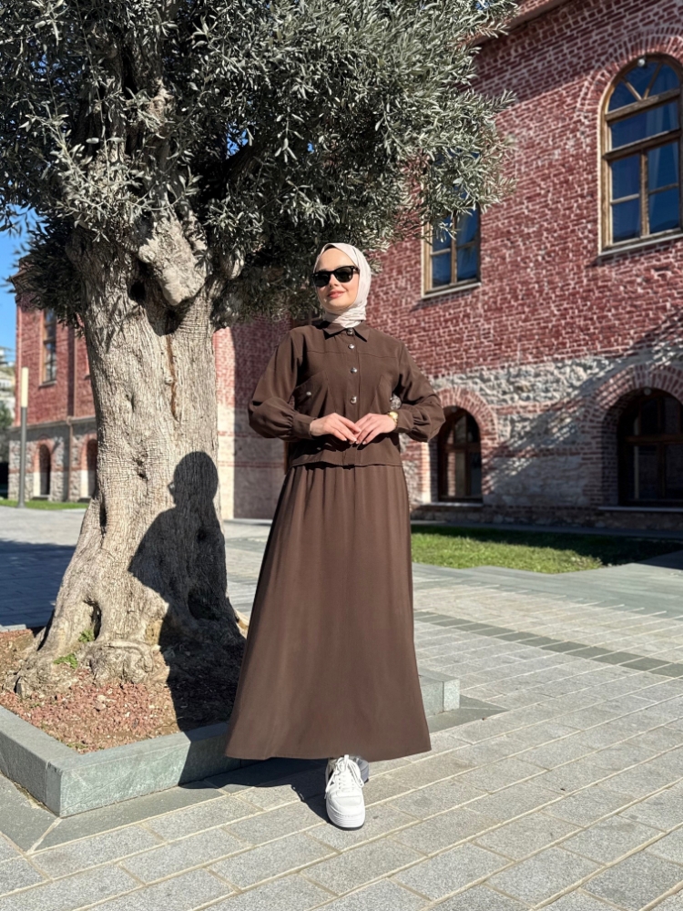 6511 Diagonal Cepli Etek Takım