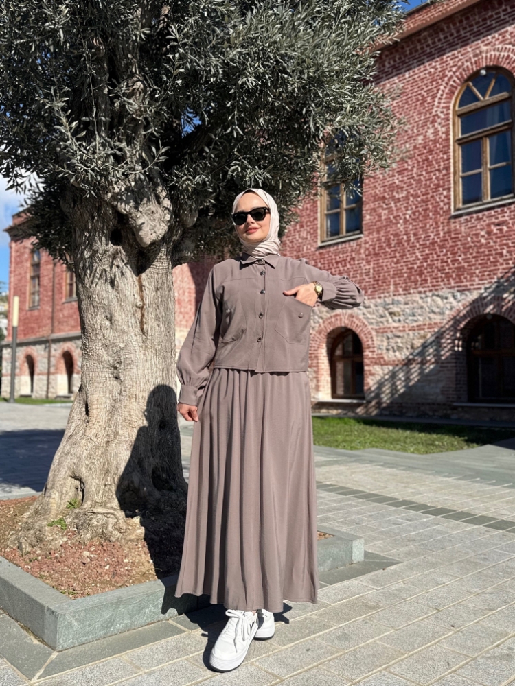 Resim 6511 Diagonal Cepli Etek Takım