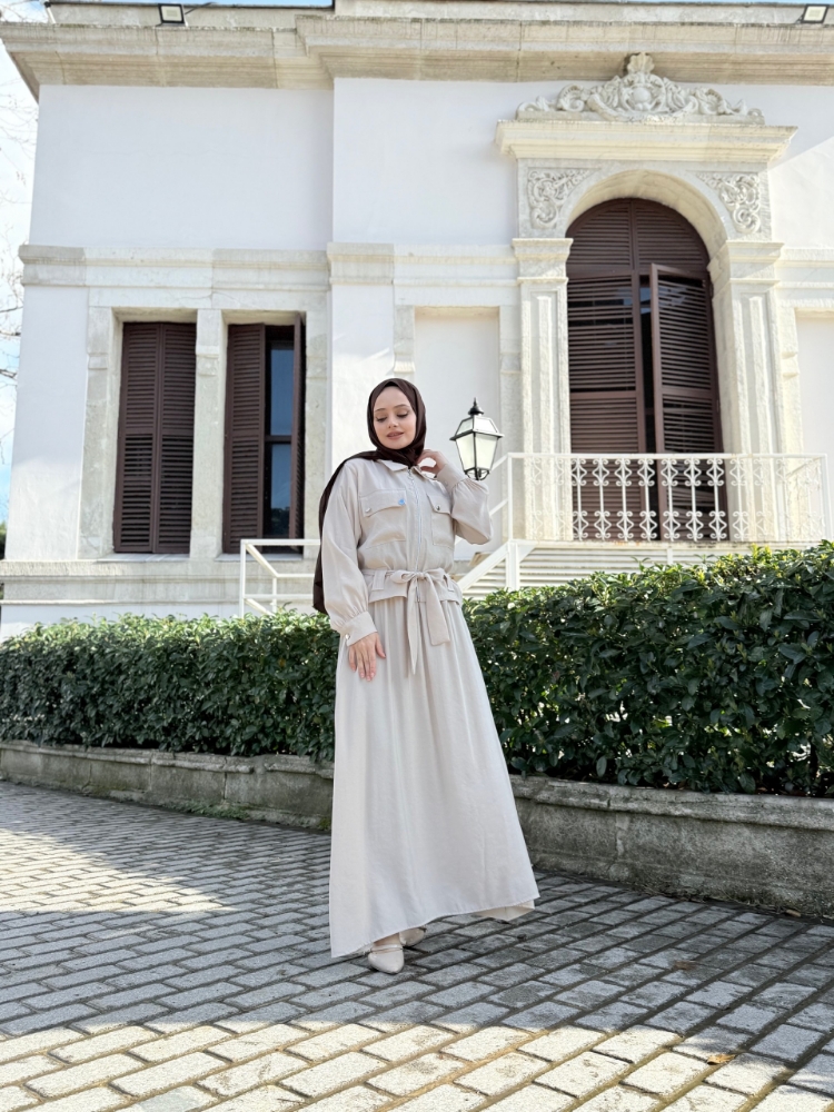 Resim 6517 Modal Bağlamalı Etek Takım